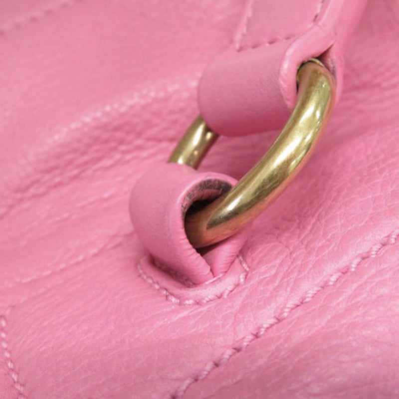Medium Leather Muse Two Satchel - Image 11