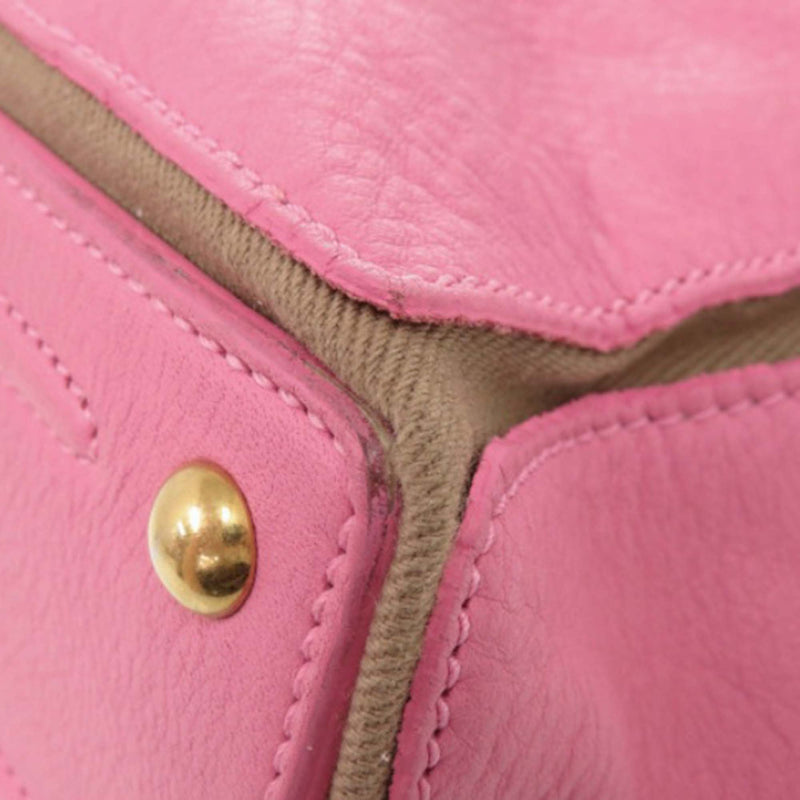 Medium Leather Muse Two Satchel - Image 26