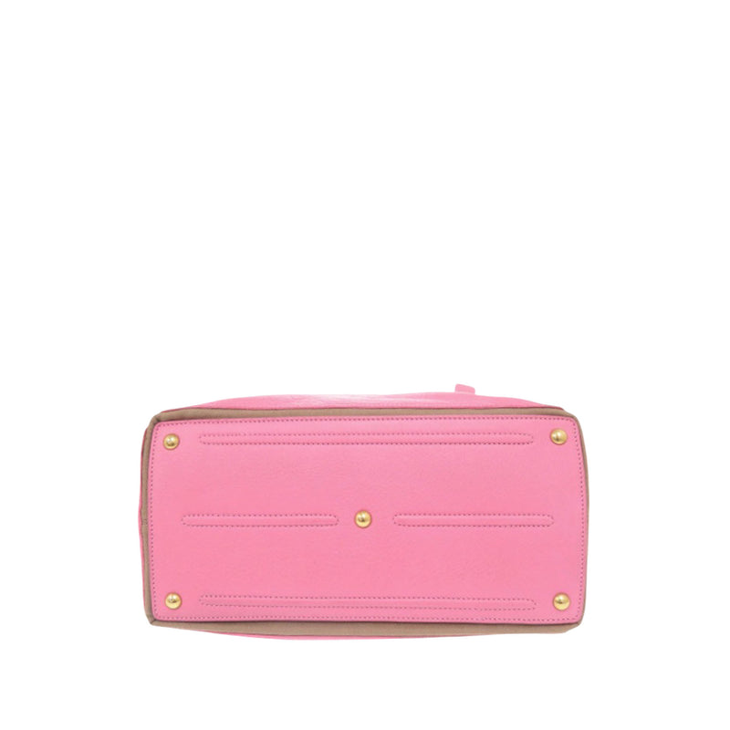 Medium Leather Muse Two Satchel - Image 3