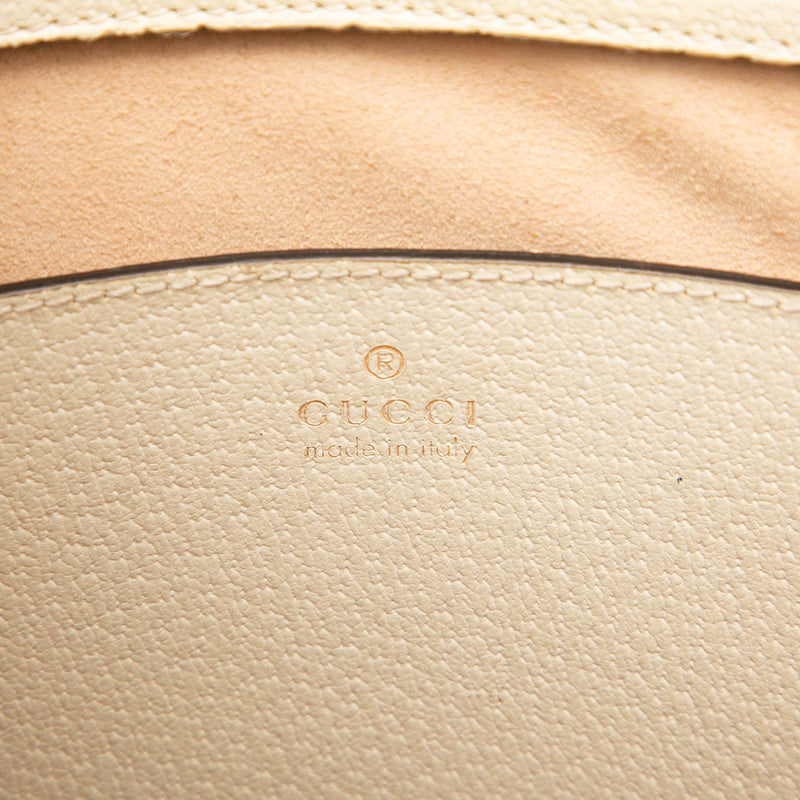 Medium Calfskin Bamboo Diana Satchel - Image 5