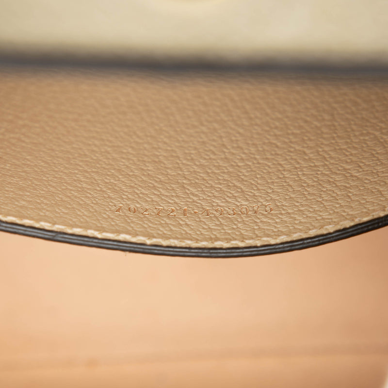 Medium Calfskin Bamboo Diana Satchel - Image 6