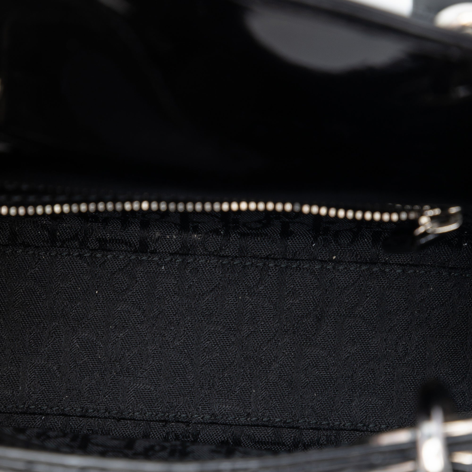Mini Patent Cannage Lady Dior - Image 4