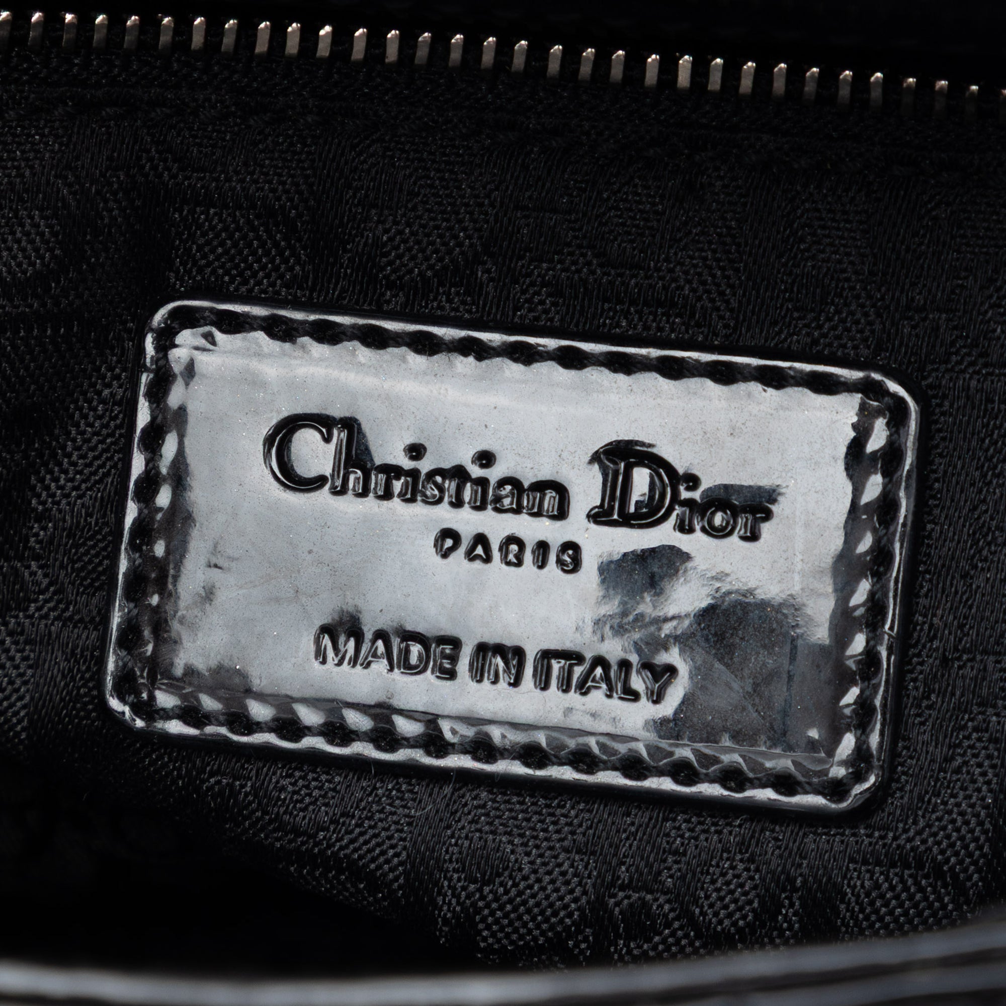 Mini Patent Cannage Lady Dior - Image 5