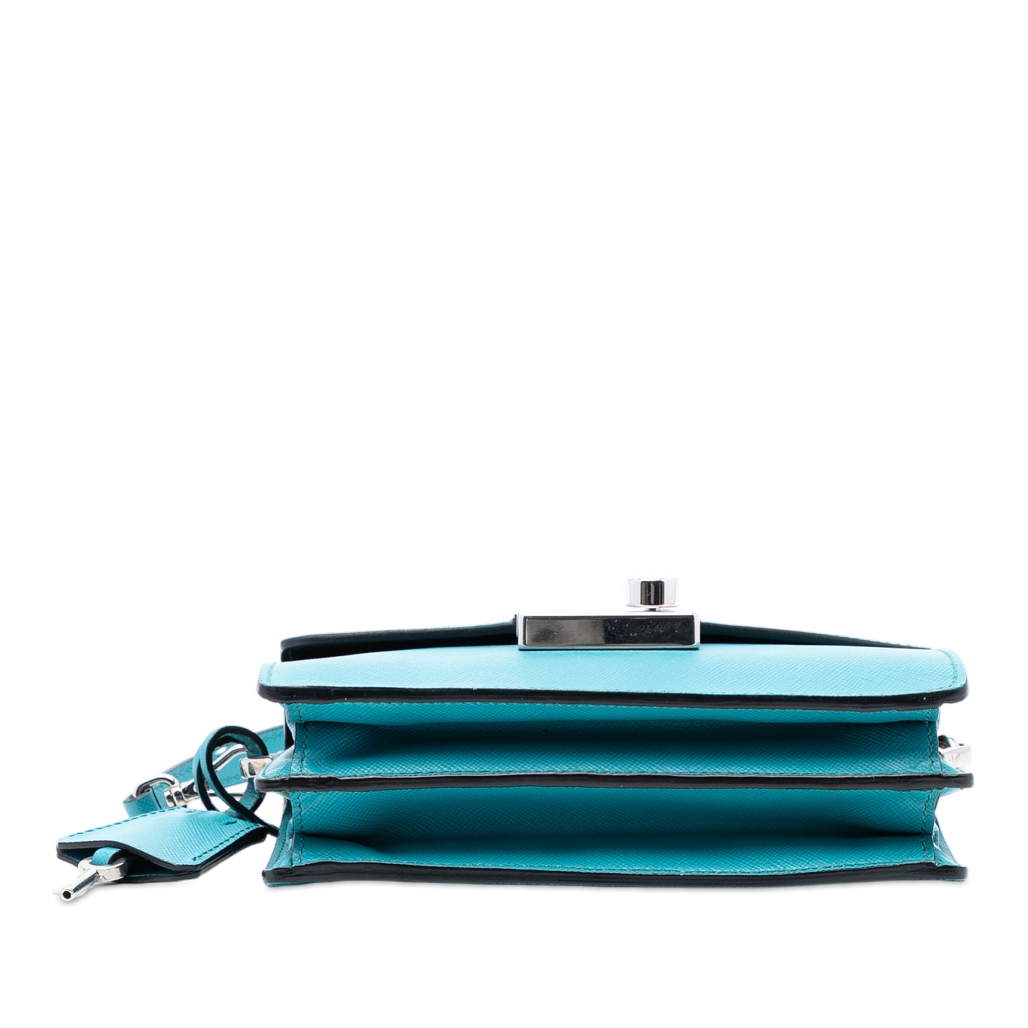 Saffiano Lux Sound Lock Satchel - Image 3
