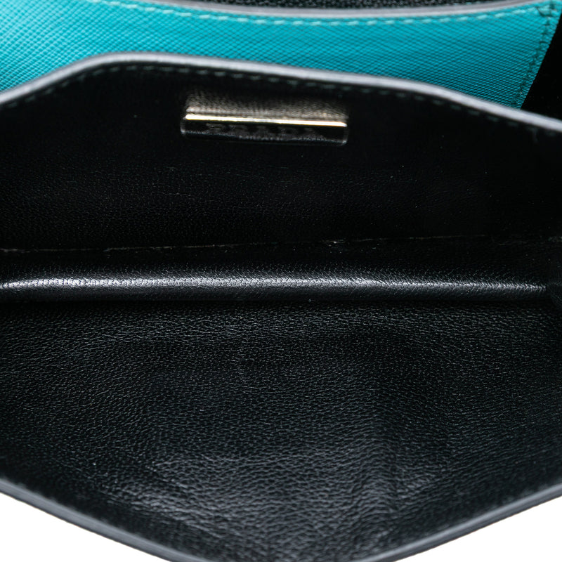 Saffiano Lux Sound Lock Satchel - Image 4