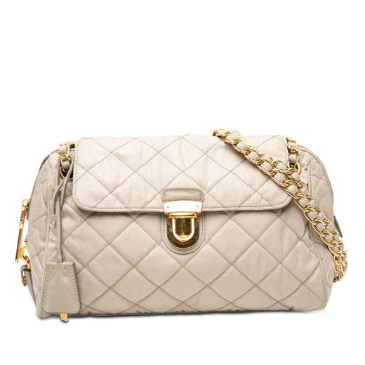 Impuntu Tessuto Chain Flap Crossbody - Image 1