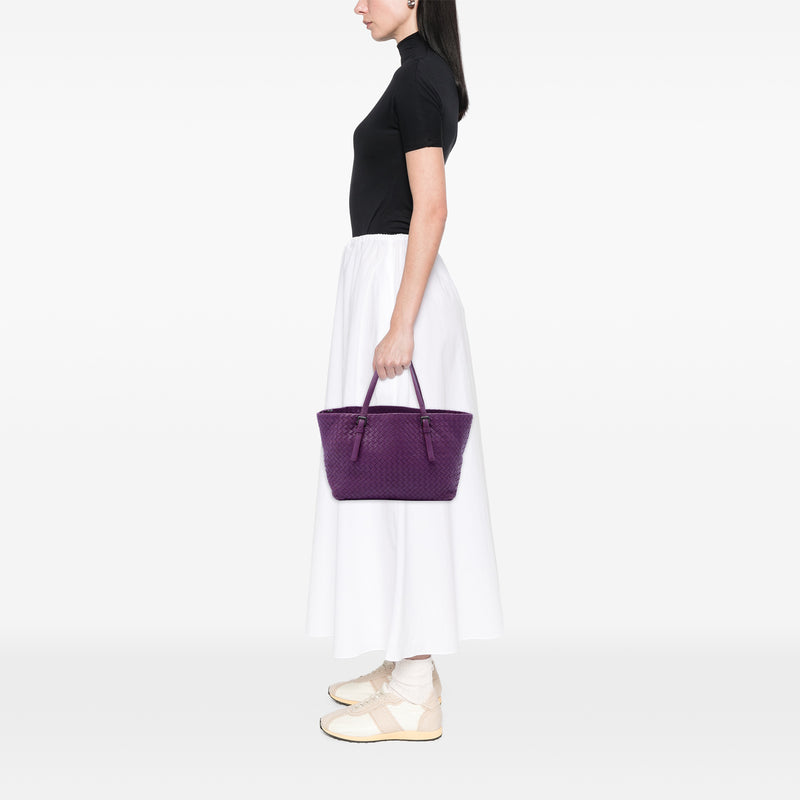 Medium Nappa Intrecciato Cesta Tote - Image 6