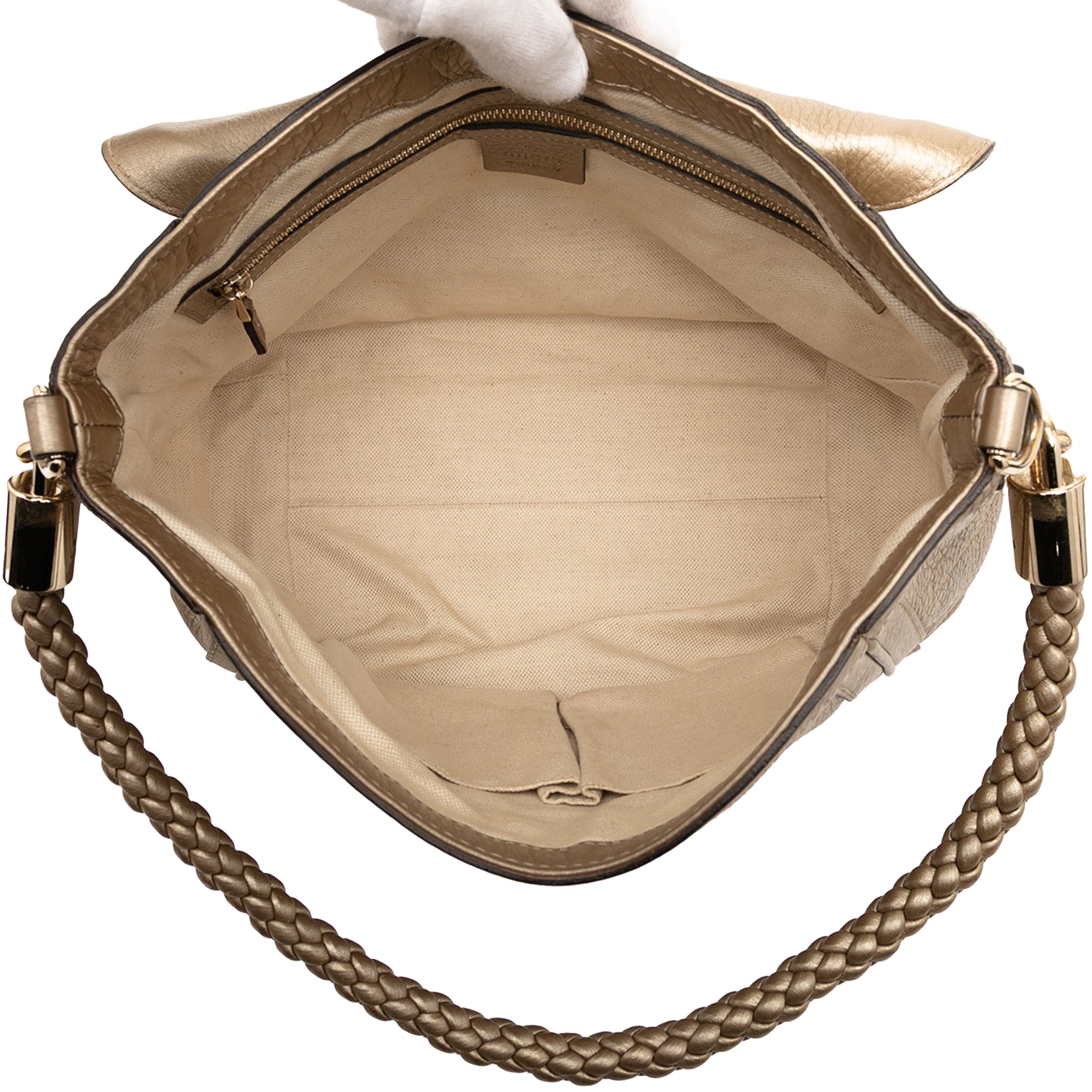 Leather Bella Satchel - Image 4