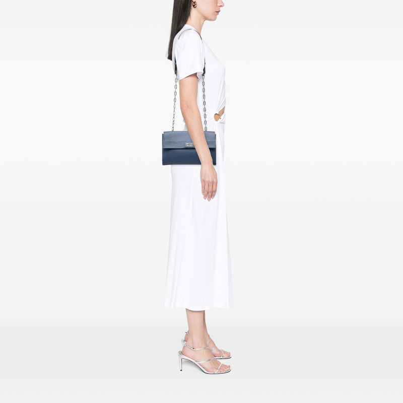 Saffiano Leather Double Turnlock Crossbody - Image 7