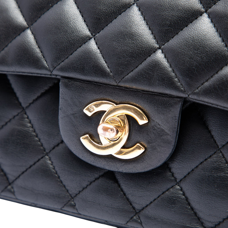 Medium Classic Lambskin Double Flap - Image 5