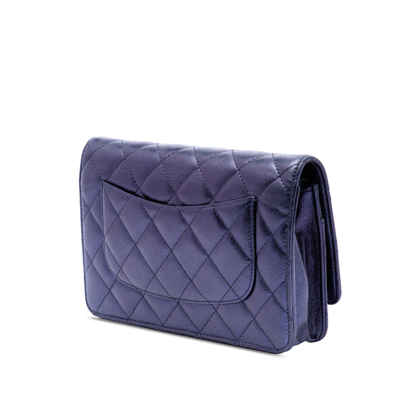 Quilted Shiny Aged Calfskin Reissue 2.55 Wallet on Chain - Image 2