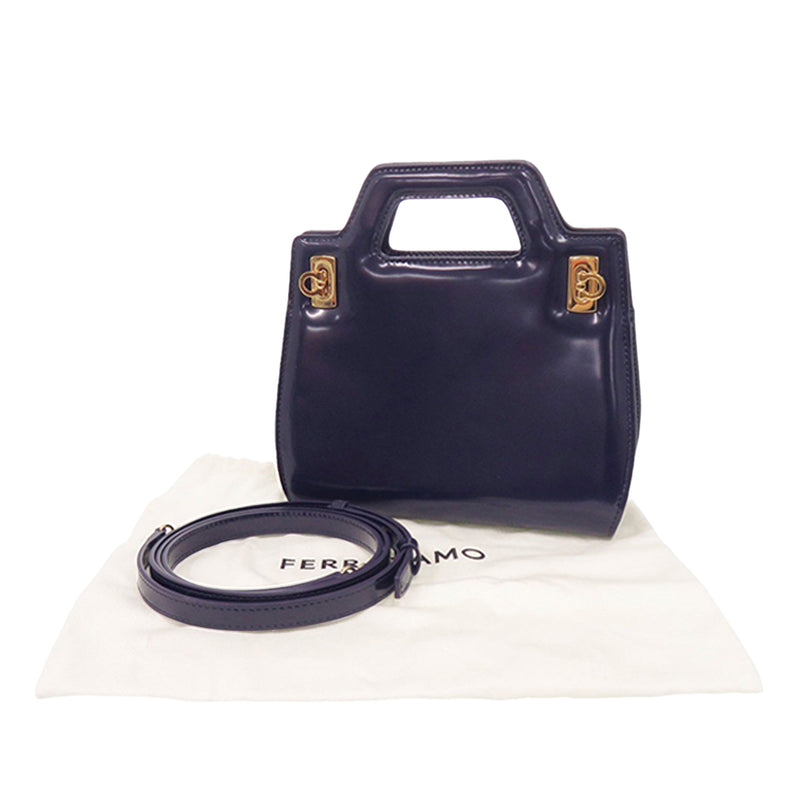 Mini Brushed Calfskin Wanda Top Handle Bag - Image 14