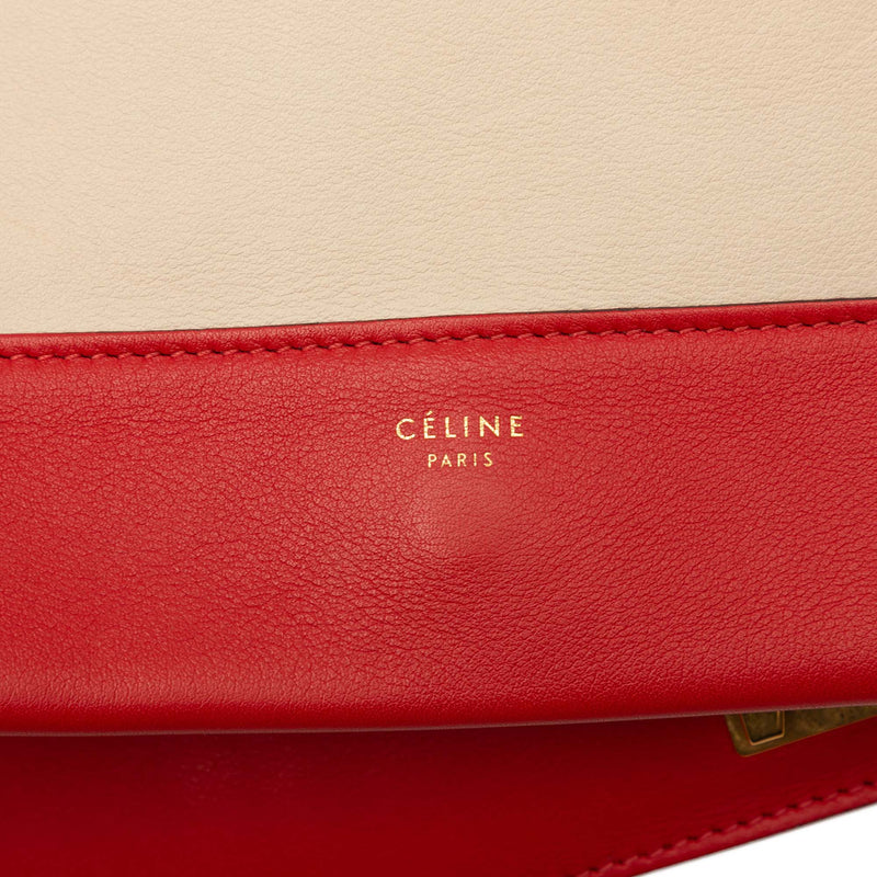 Medium Shiny Smooth Calfskin Frame Shoulder Bag - Image 5