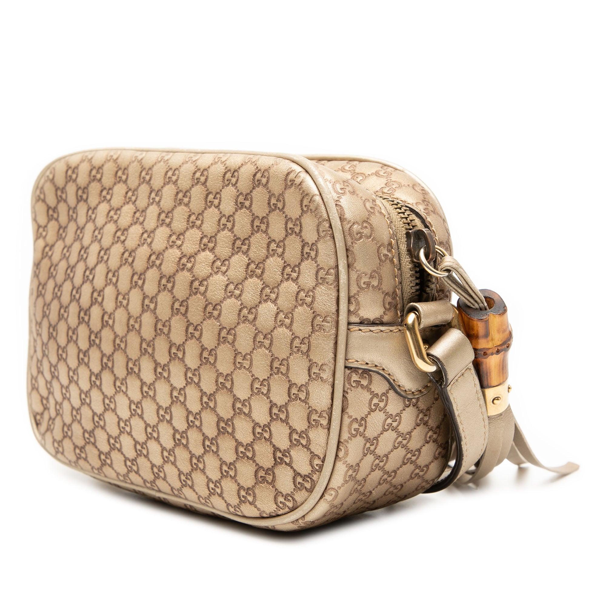 Metallic Microguccissima Sunshine Disco Camera Bag - Image 2