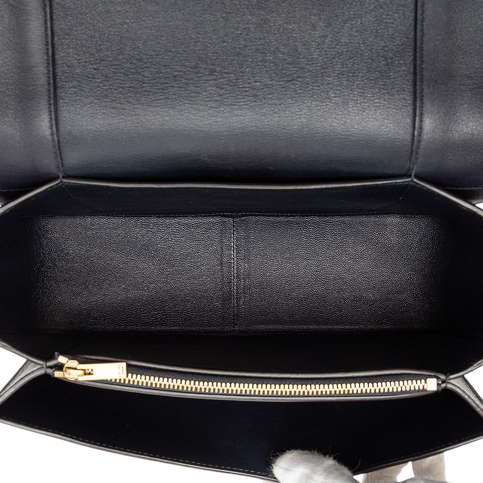 Medium Shiny Smooth Calfskin Frame Shoulder Bag - Image 4