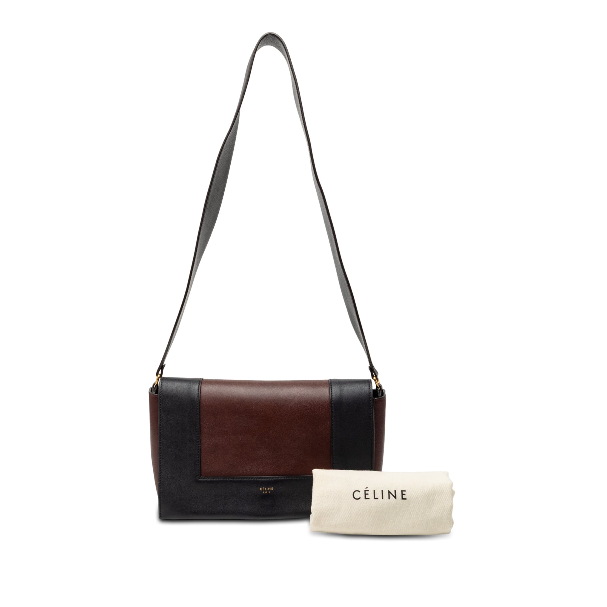 Medium Shiny Smooth Calfskin Frame Shoulder Bag - Image 7