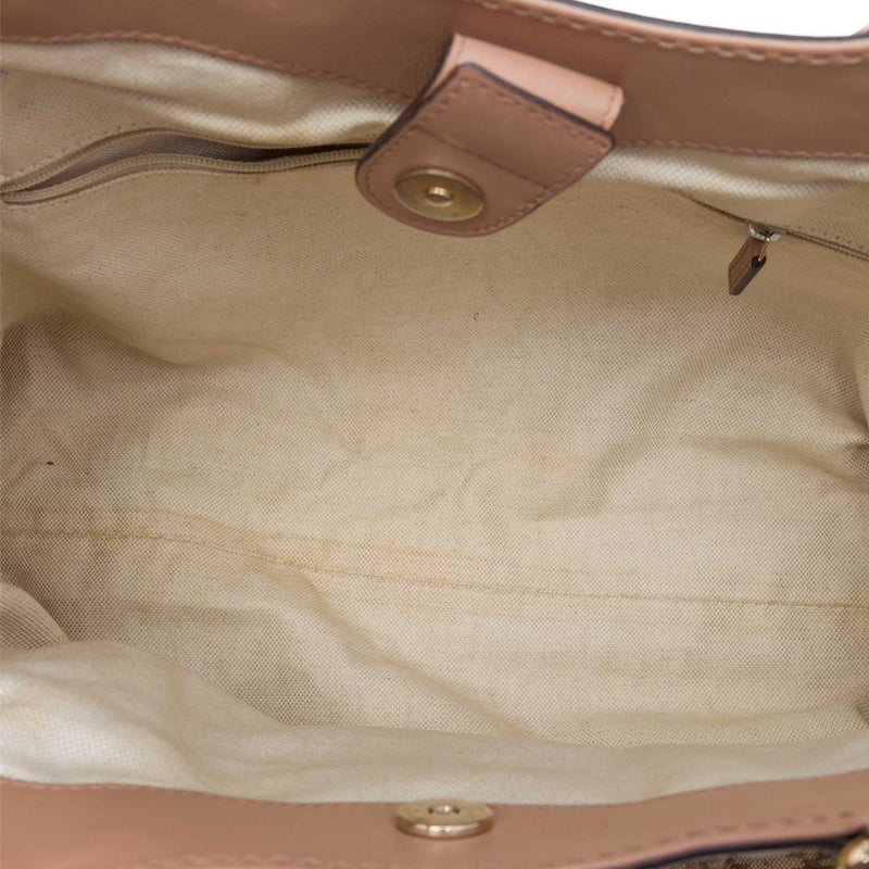Medium Diamante Canvas Sukey Tote - Image 4
