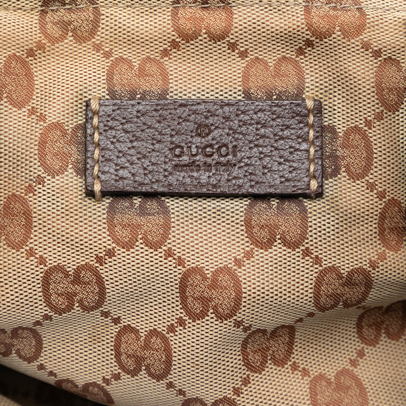 GG Canvas Web Tote - Image 5