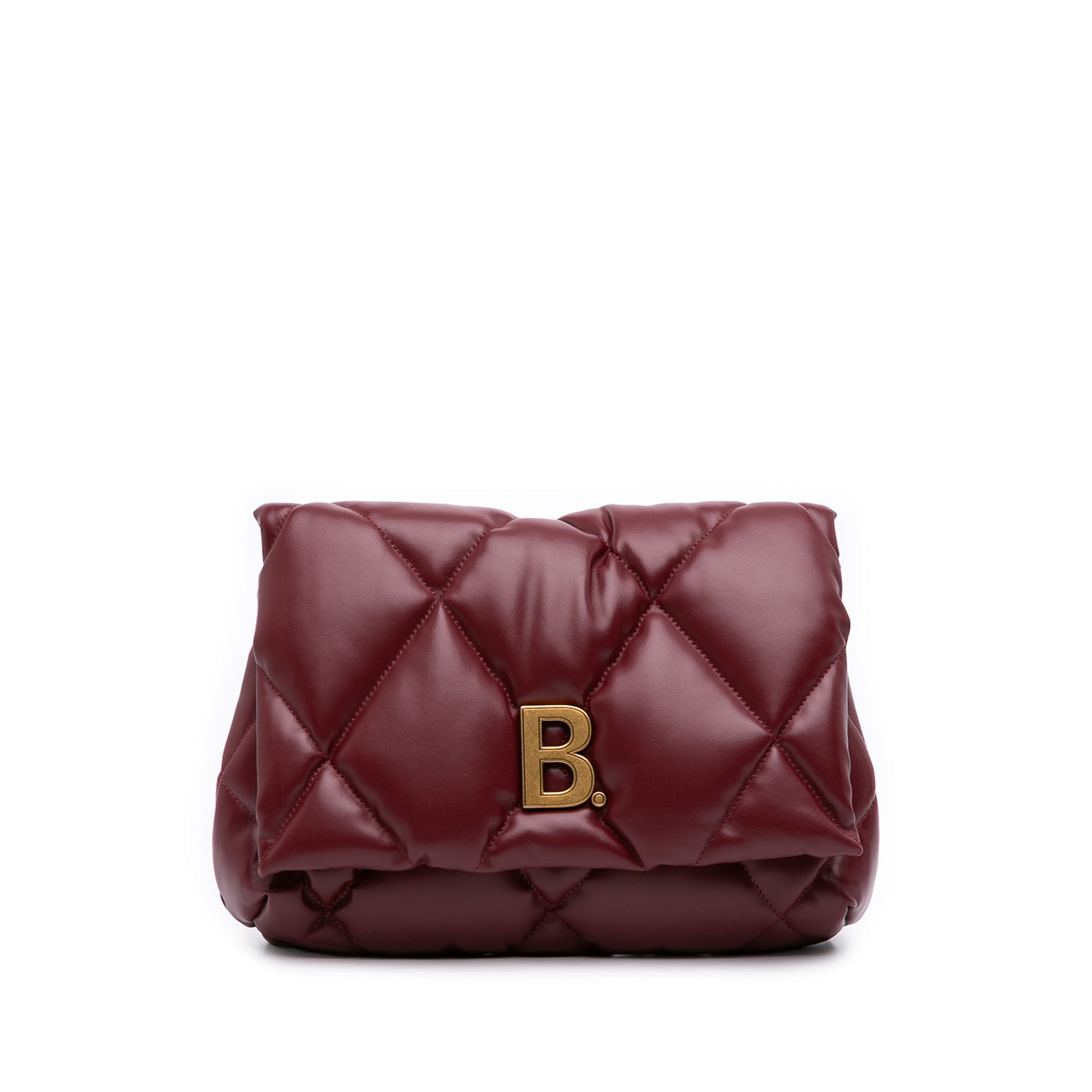 Quilted Calfskin Touch B. Puffy Clutch - Image 1