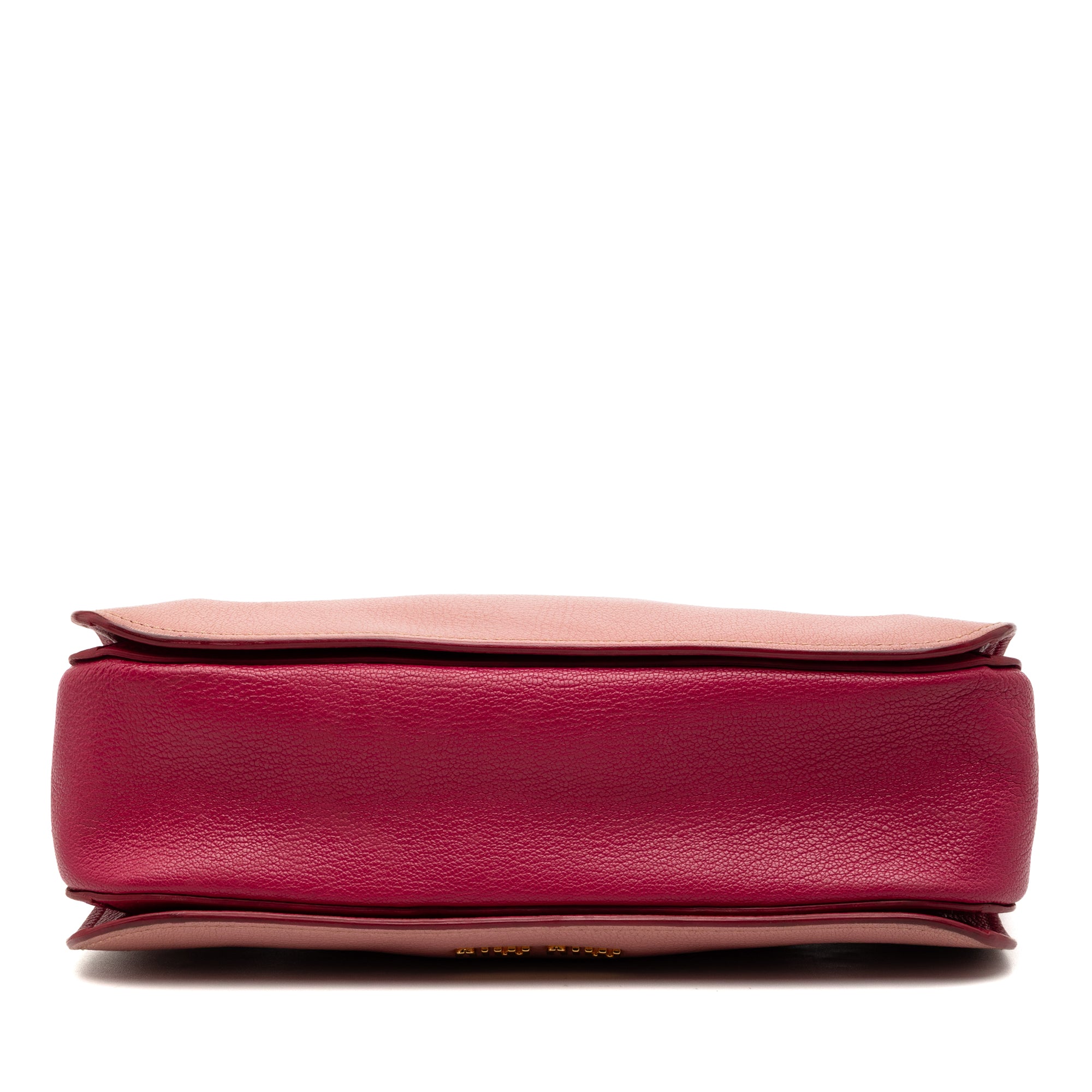 Bicolor Goatskin Madras Satchel - Image 3