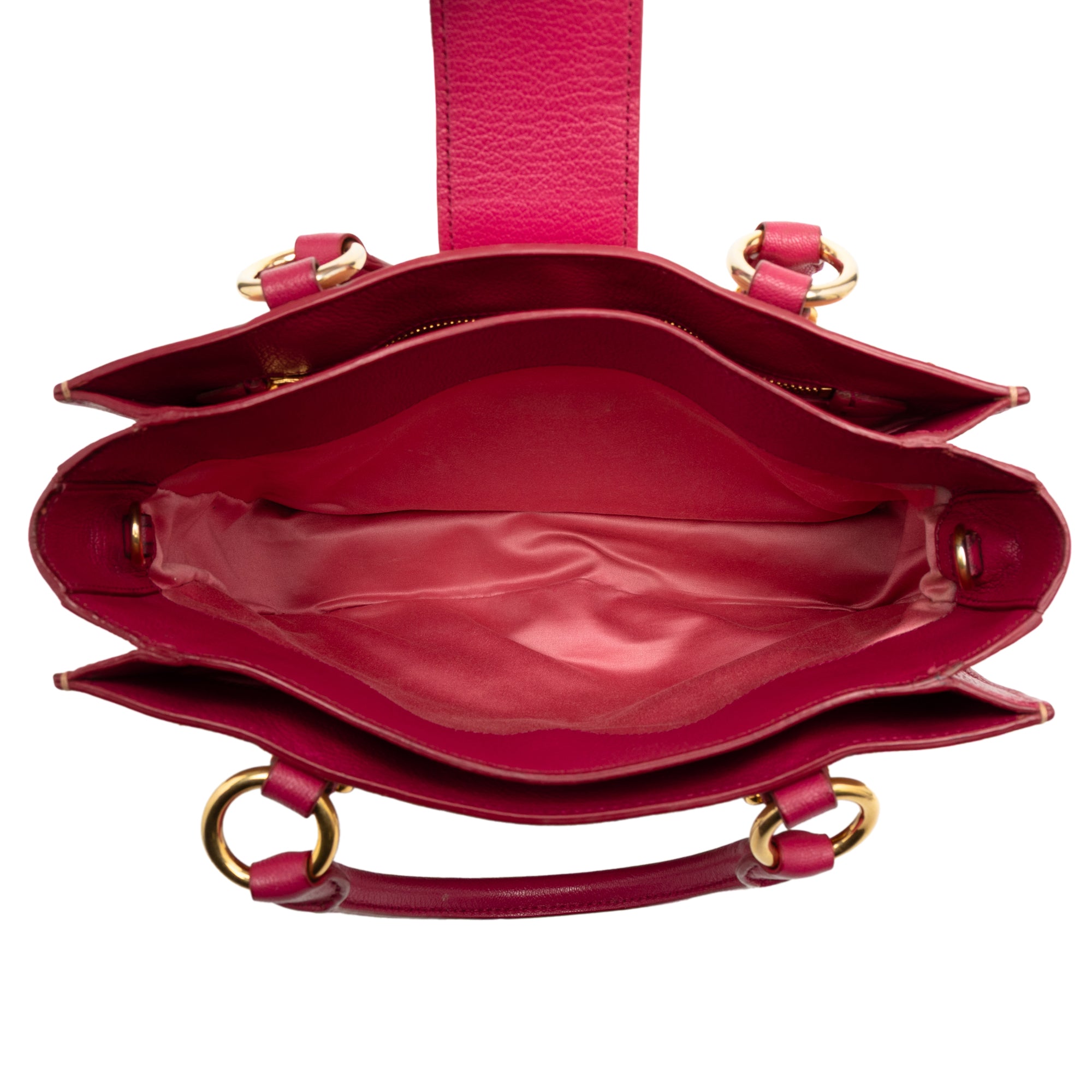 Bicolor Goatskin Madras Satchel - Image 4