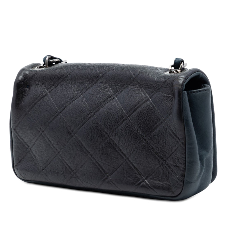 Small Diamond Embossed Calfskin New Chic Flap - Image 2