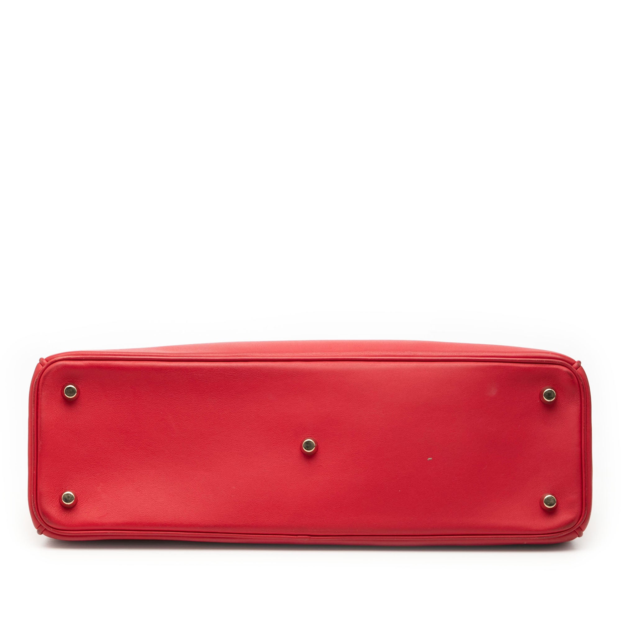 Large Smooth Calfskin Diorissimo Satchel - Image 3