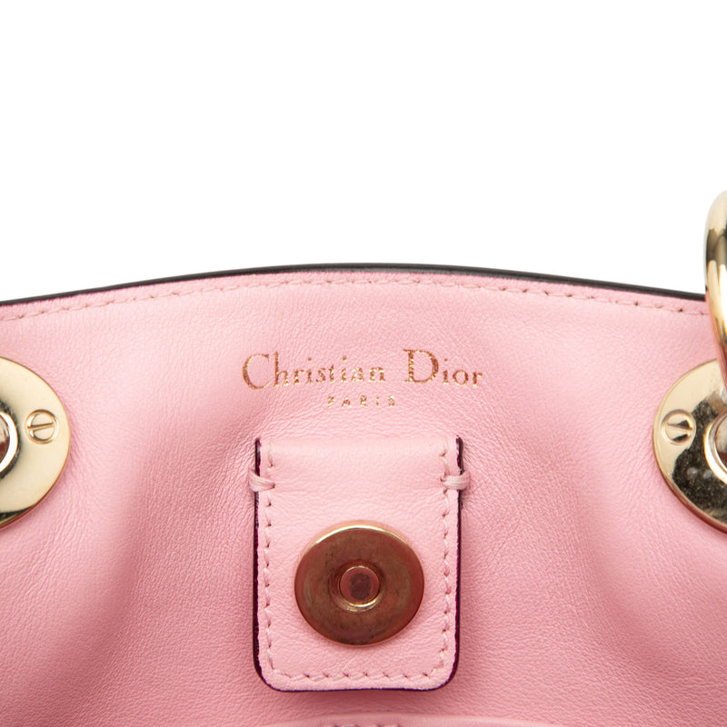Large Smooth Calfskin Diorissimo Satchel - Image 6