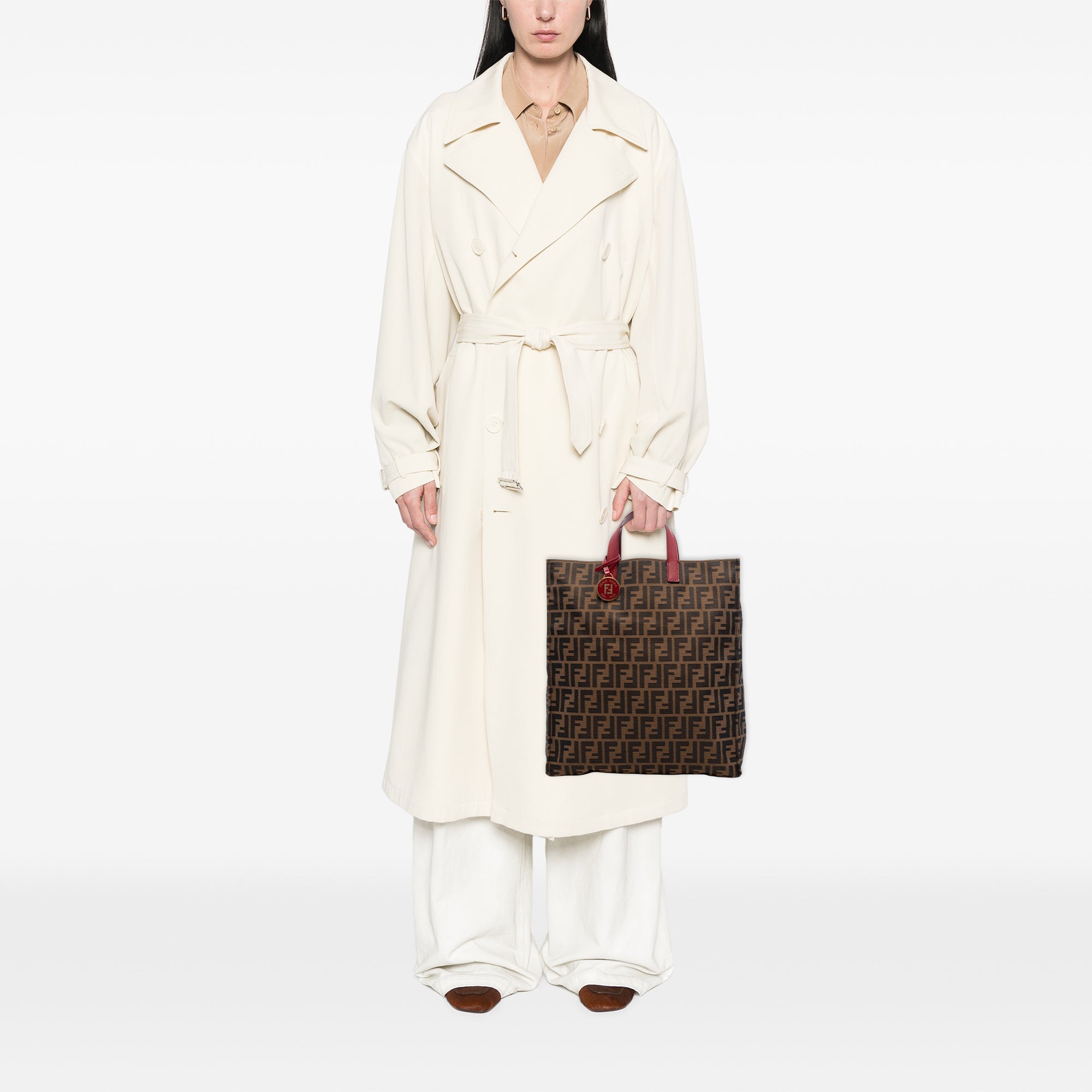 Zucca Canvas Shopping Tote - Image 6