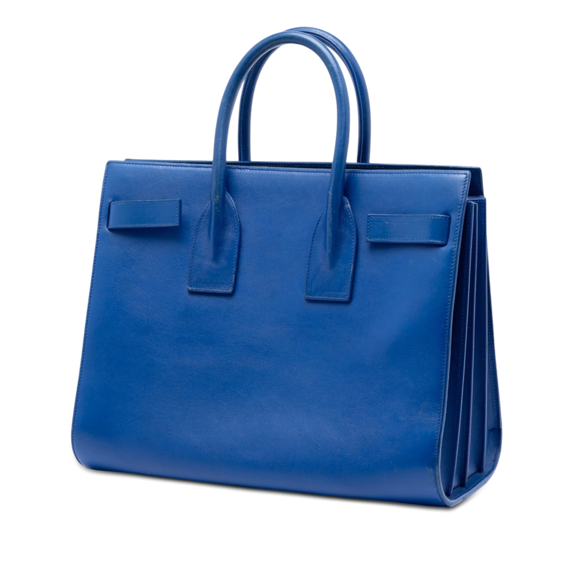 Small Leather Sac De Jour Satchel - Image 2