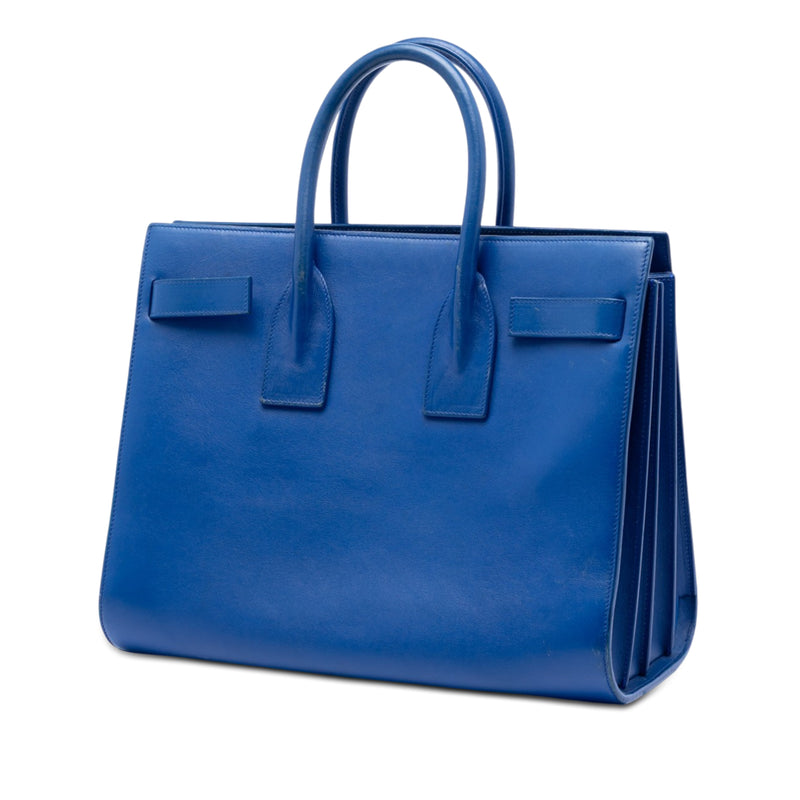 Small Leather Sac De Jour Satchel - Image 2