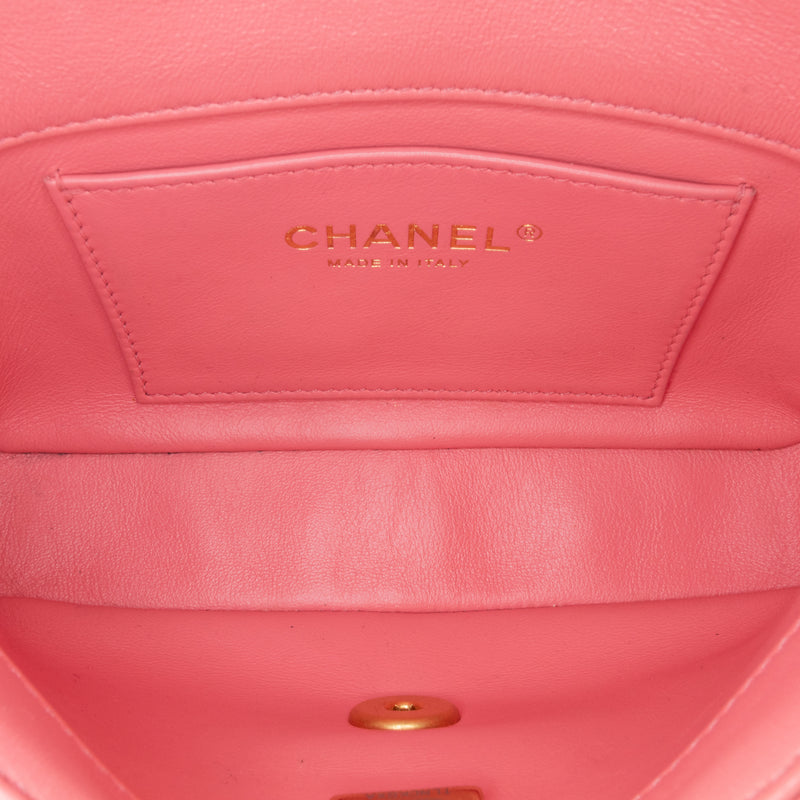 Mini Lambskin Pending CC Flap - Image 5