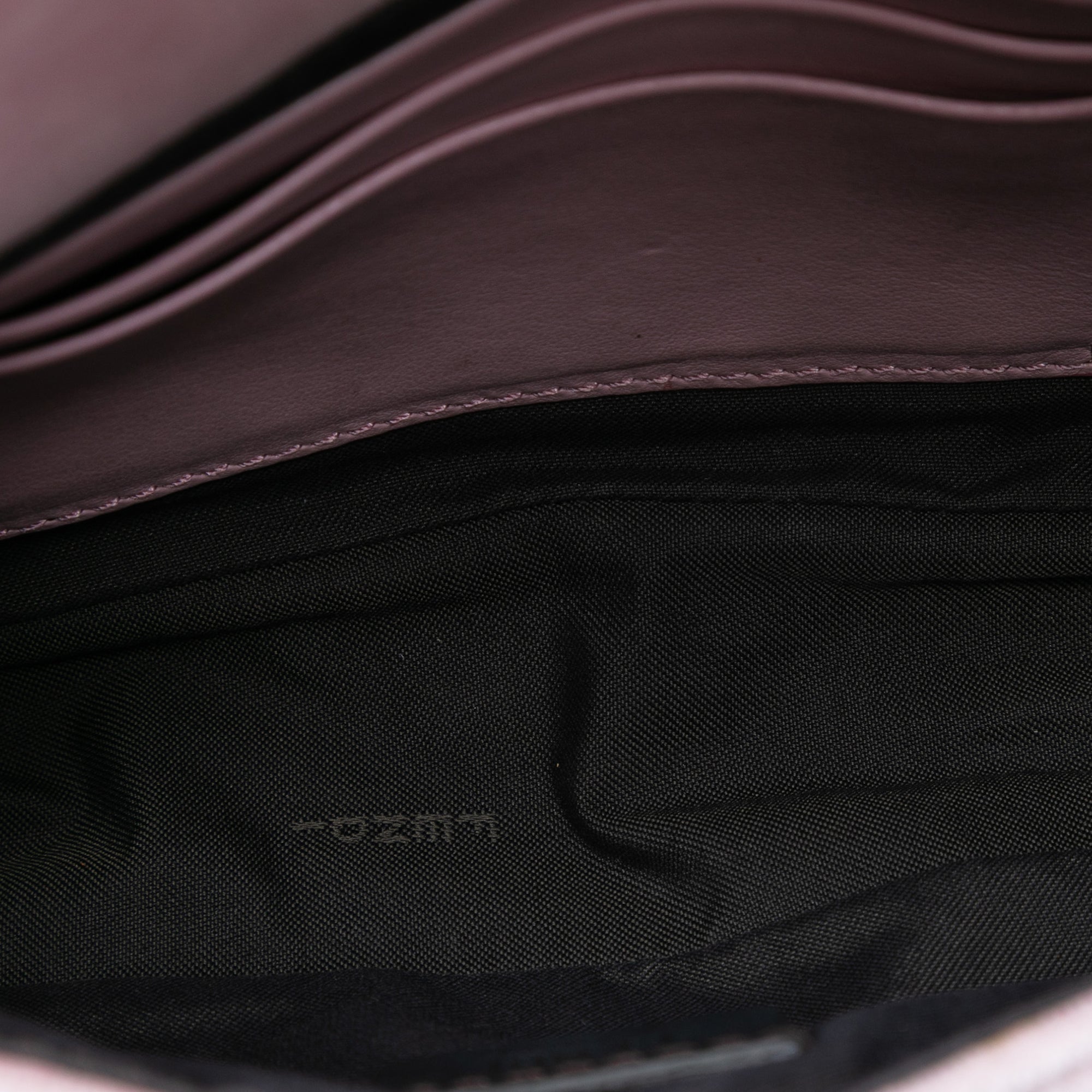 Mini Zucca Embossed Velvet Baguette Satchel - Image 4