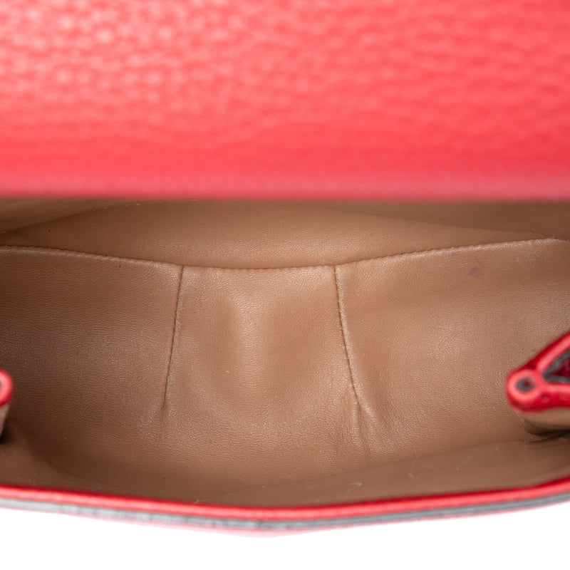 Medium Leather Bamboo Nouveau Fringe Crossbody - Image 4