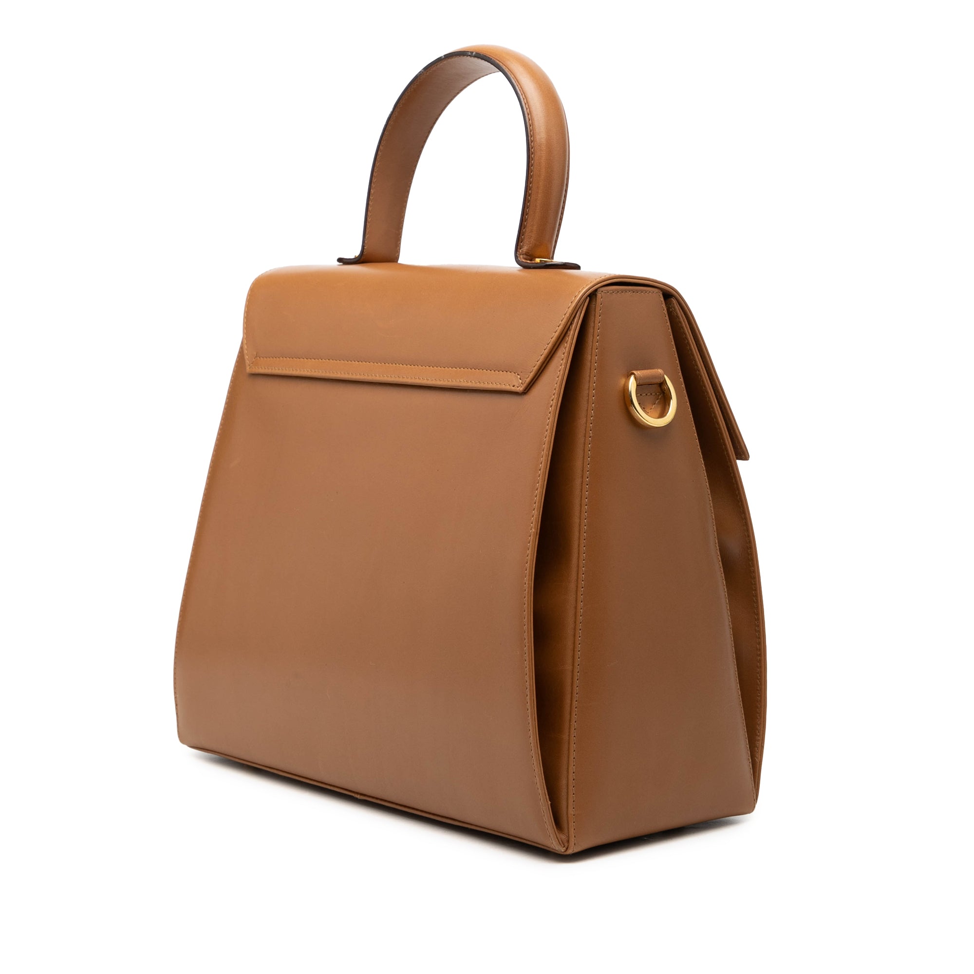 Small Leather Gancini Iconic Top Handle Bag - Image 2
