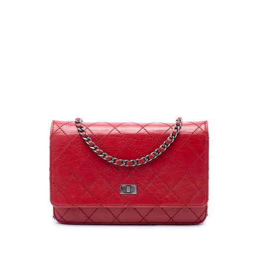 Quilted Aged Calfskin Reissue 2.55 Wallet on Chain - Image 1