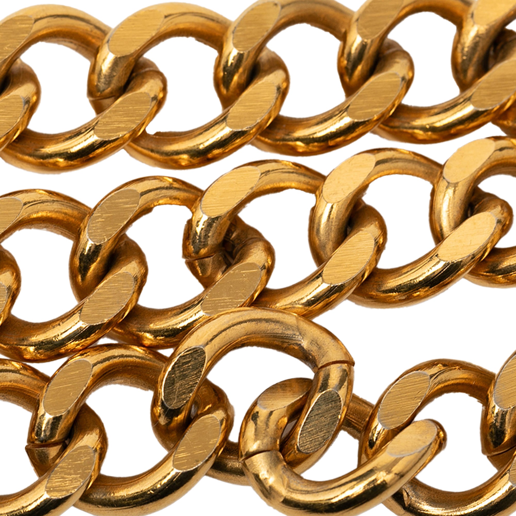 CC Gold Plated 31 Rue Cambon Medallion Chain Belt - Image 5