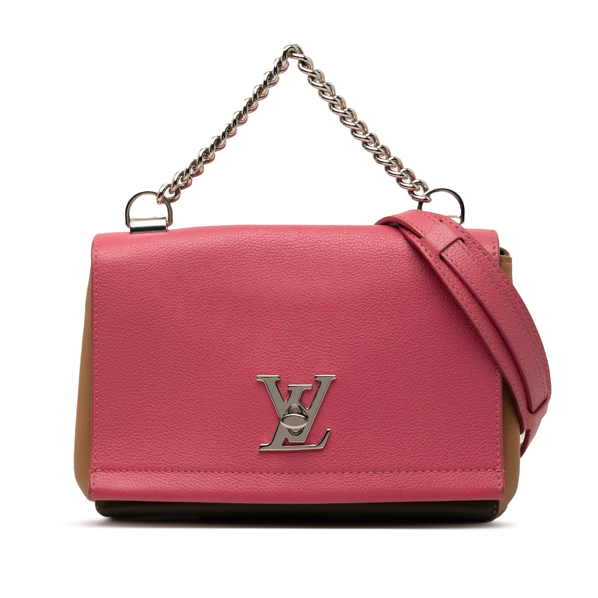Tricolor Leather Lockme II BB - Image 1