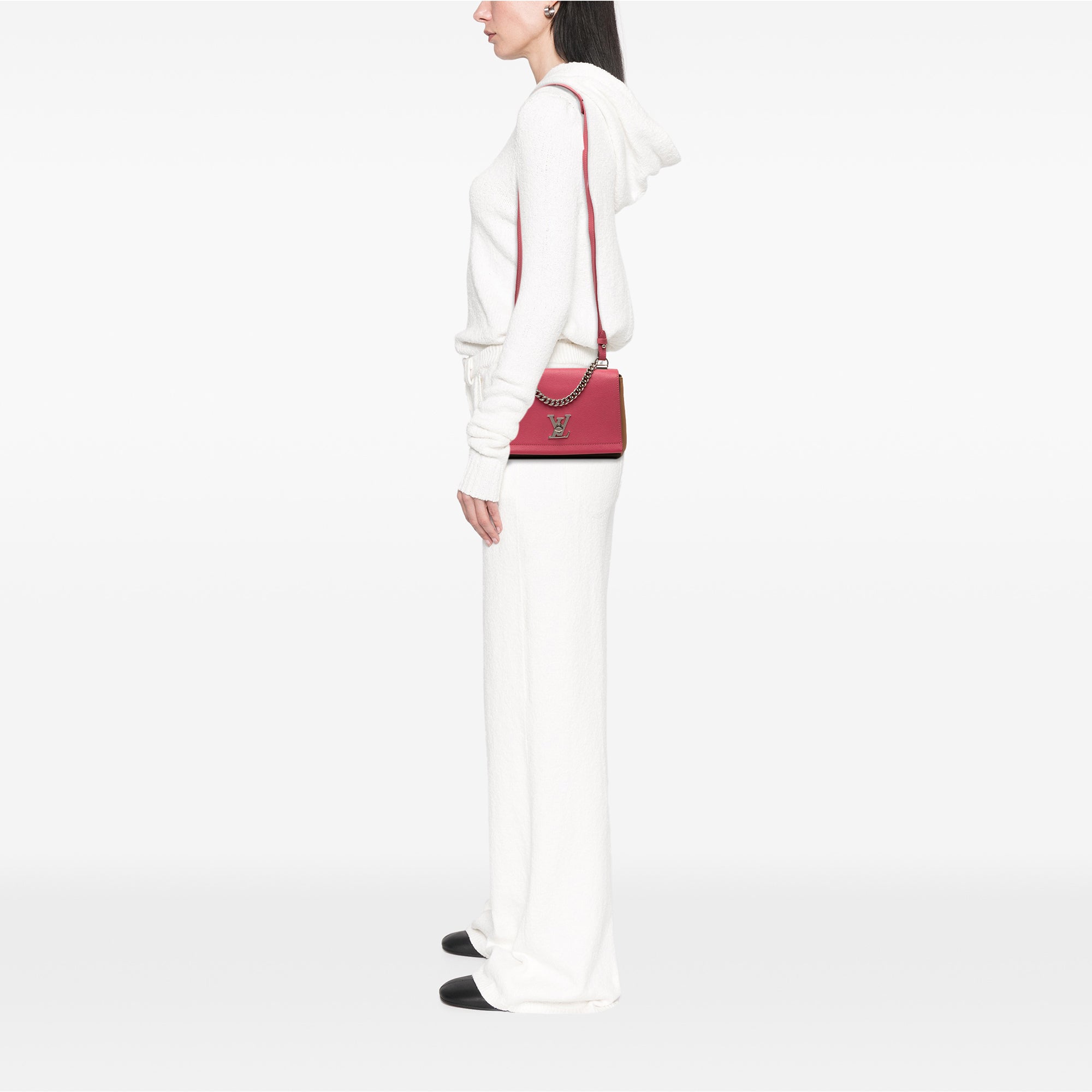 Tricolor Leather Lockme II BB - Image 6