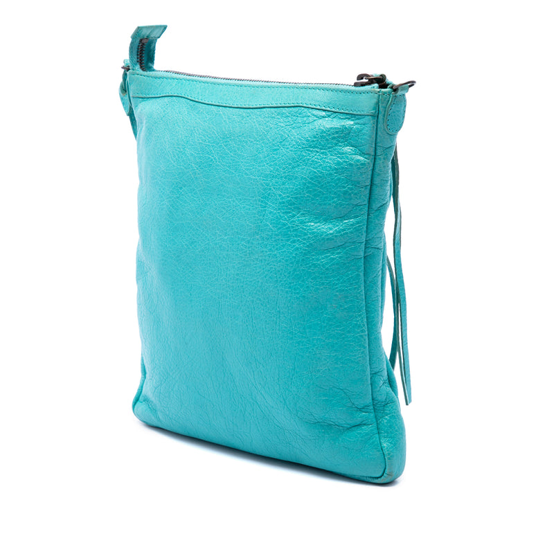 Lambskin Motocross Classic Flat Crossbody - Image 2