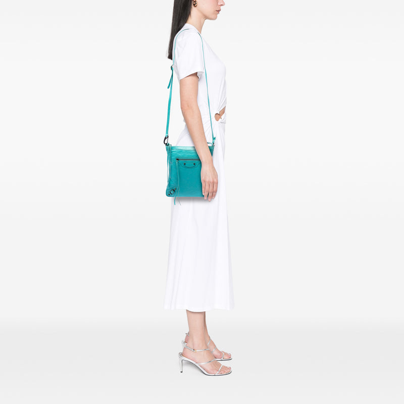 Lambskin Motocross Classic Flat Crossbody - Image 5