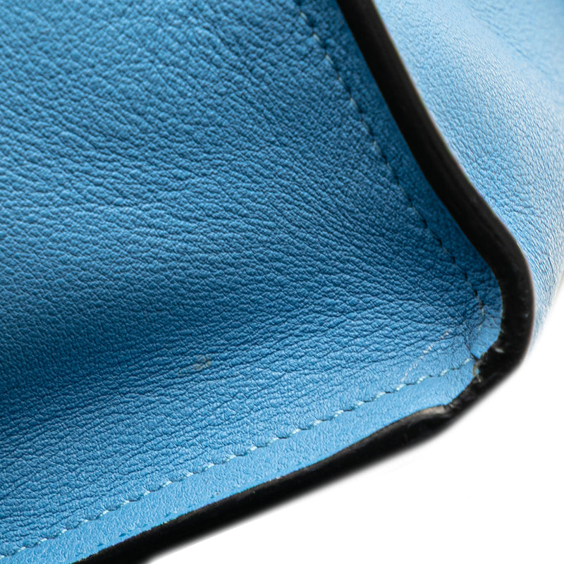 Small Leather Monogram Cabas Satchel - Image 9
