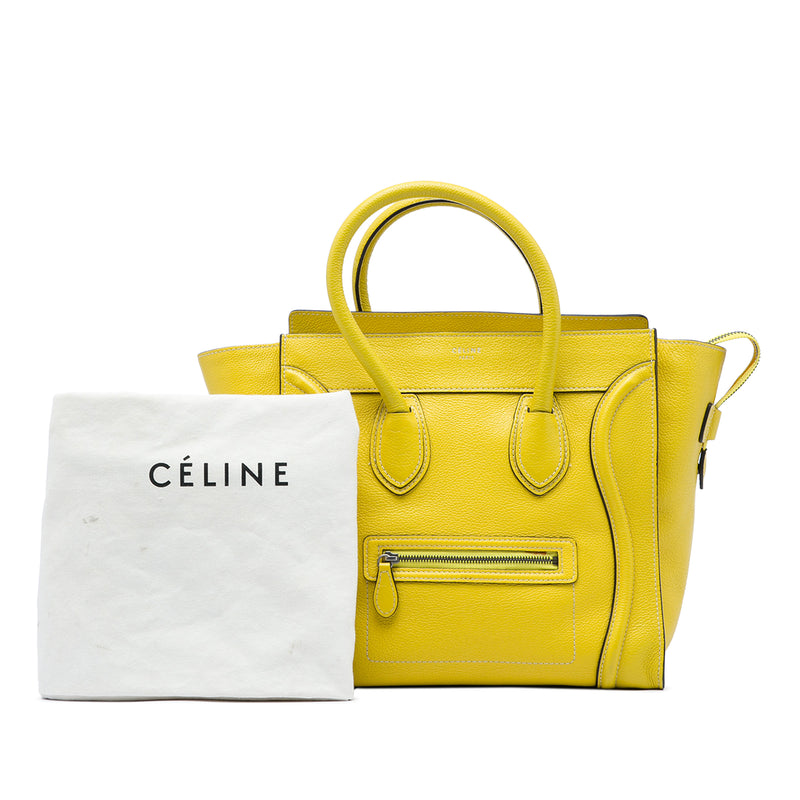 Mini Calfskin Luggage Tote - Image 7