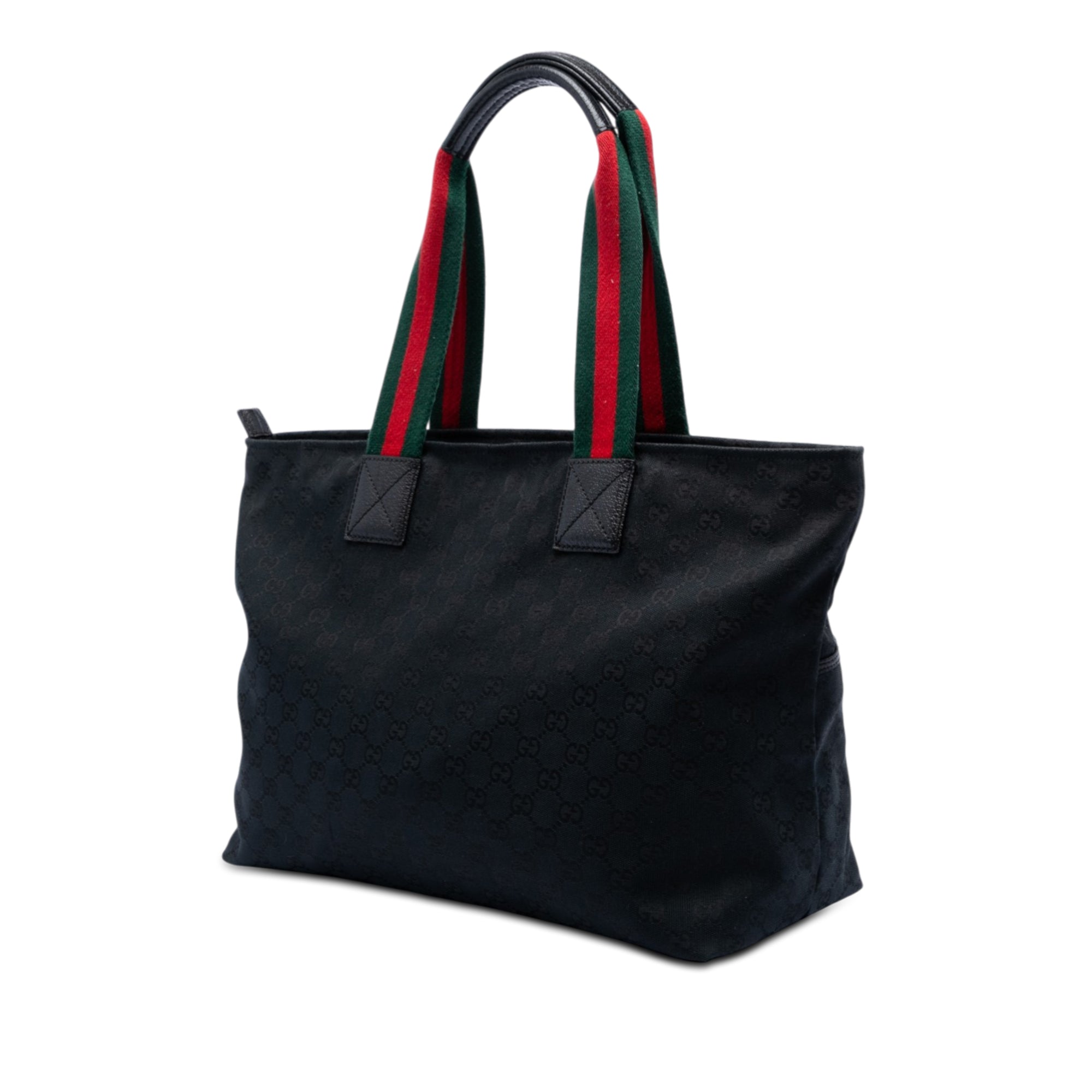 GG Canvas Web Tote - Image 2