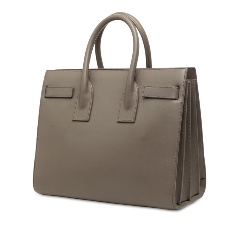 Small Leather Sac De Jour Satchel - Image 2