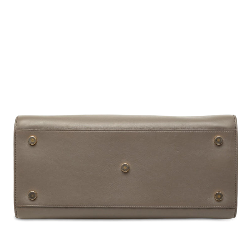 Small Leather Sac De Jour Satchel - Image 3