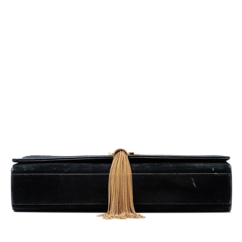 Medium Suede Monogram Kate Tassel Crossbody - Image 3