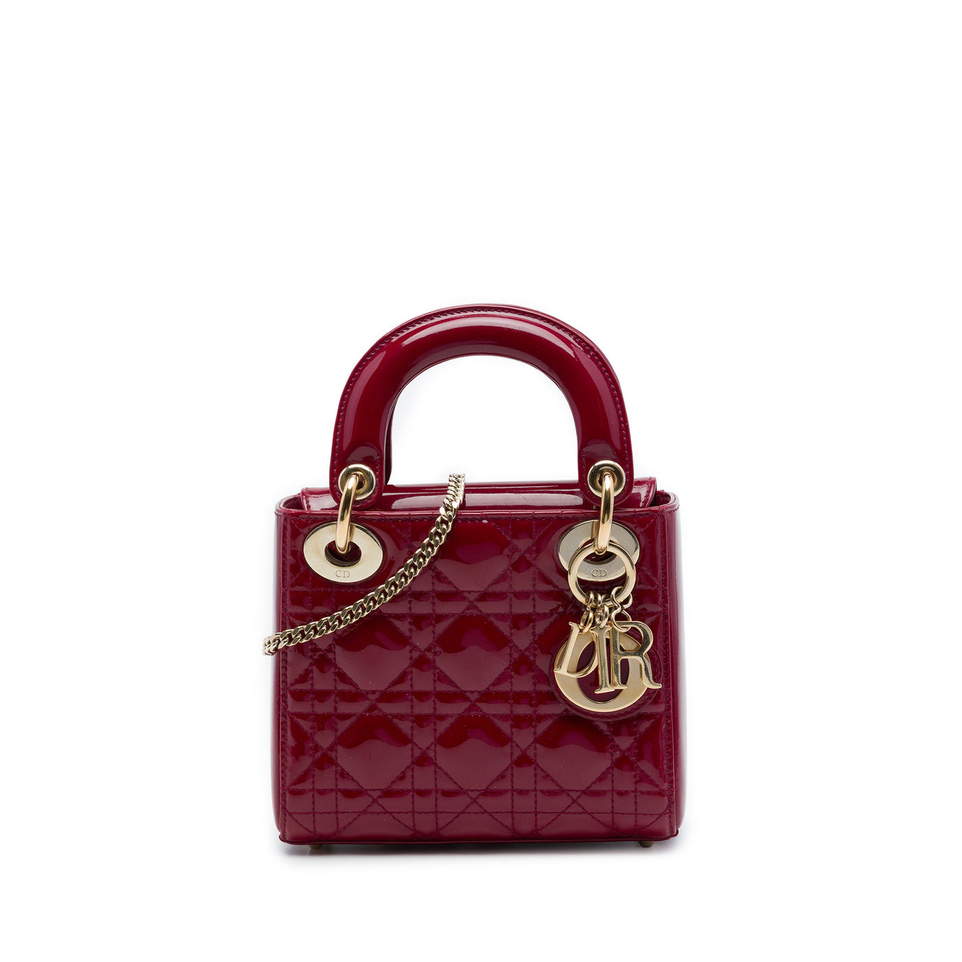 Mini Patent Cannage Lady Dior - Image 1