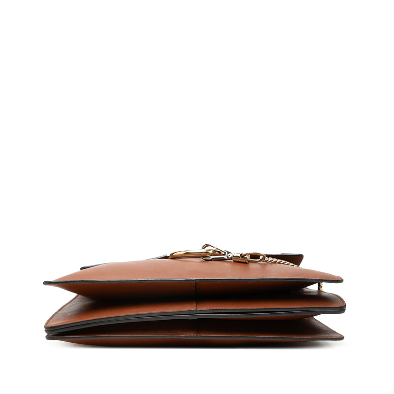 Medium Calfskin and Suede Faye Crossbody - Image 3
