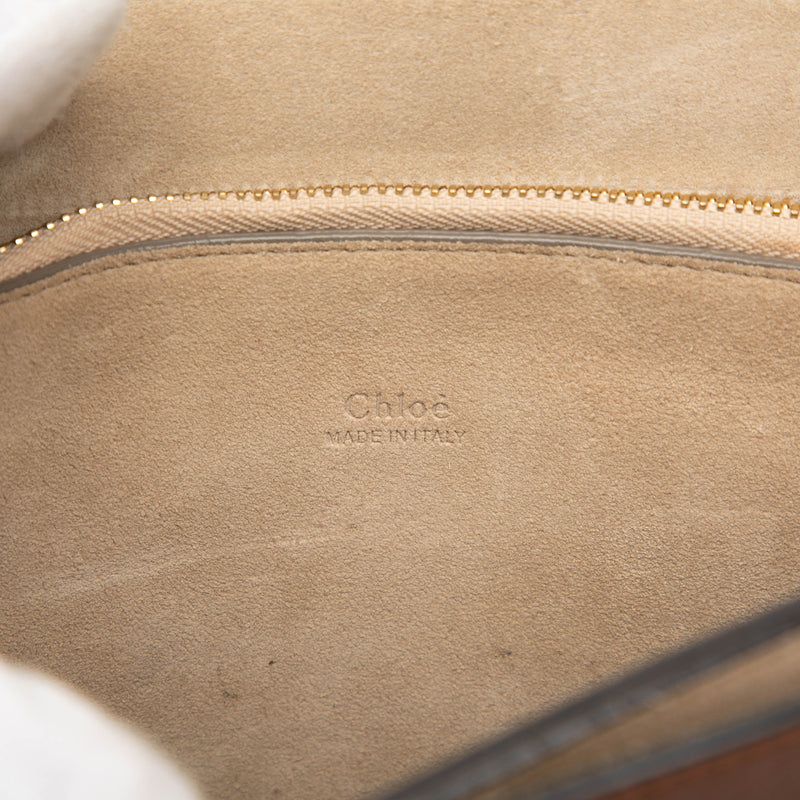 Medium Calfskin and Suede Faye Crossbody - Image 5